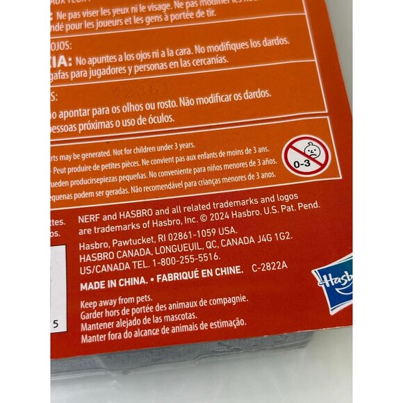 Nerf N1 Foam Darts Refill Toy 20 Count Gift Orange Blue Hasbro - Picture 9 of 11